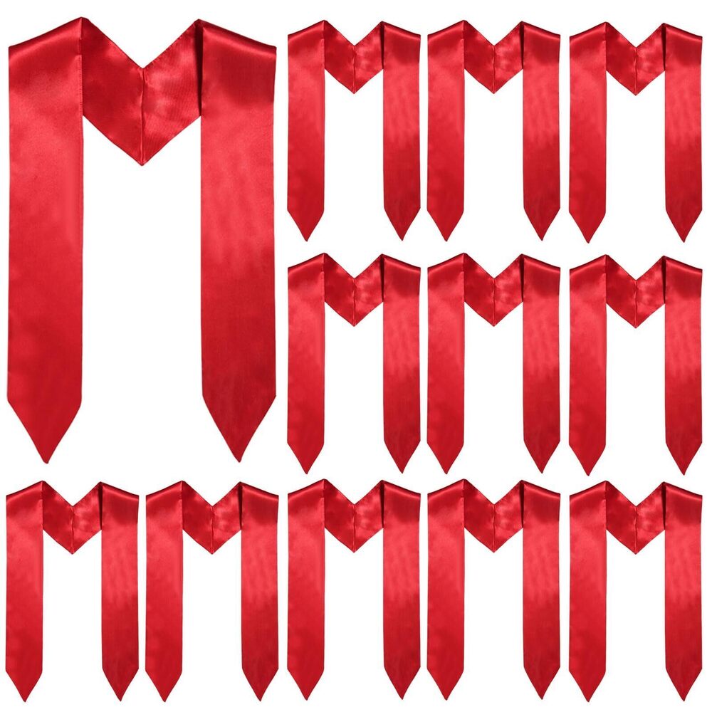 6719 70 Inch Graduation Stoles 2025 Unisex Adult Graduation Sash Plain Grad